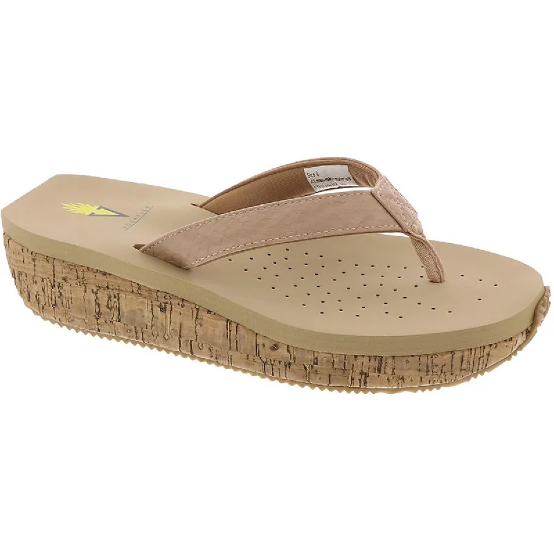 Volatile Womens Neville Comfort Insole Flip-Flops