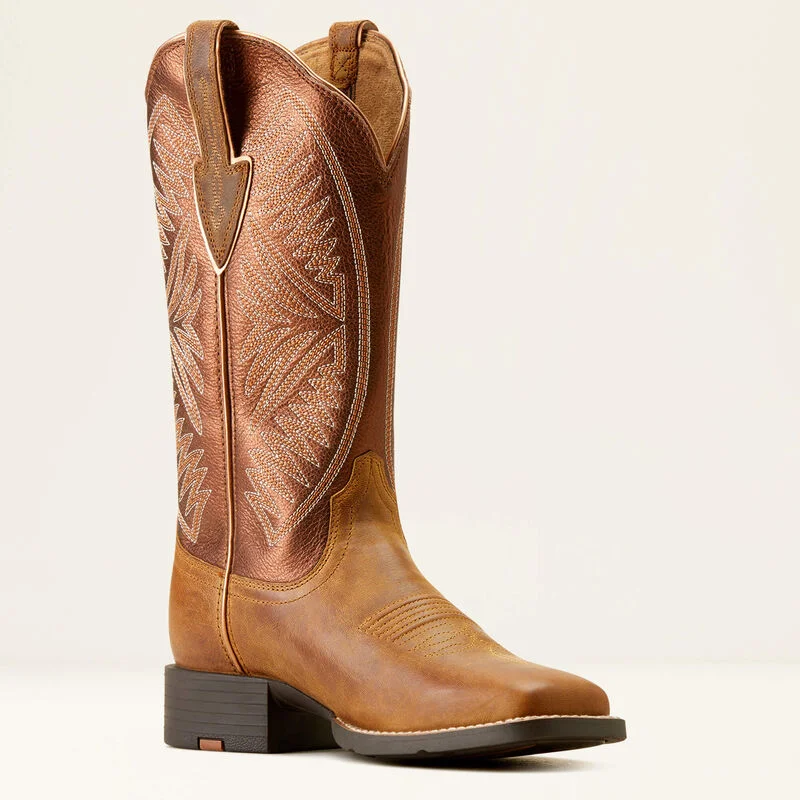 ARIAT WOMEN'S ROUND UP RUIDOSO WESTERN BOOT #10051066