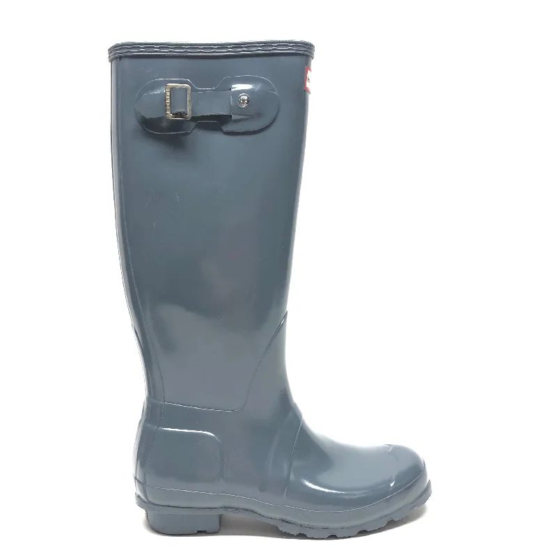 Boots Rain By Hunter In Grey, Size: 8