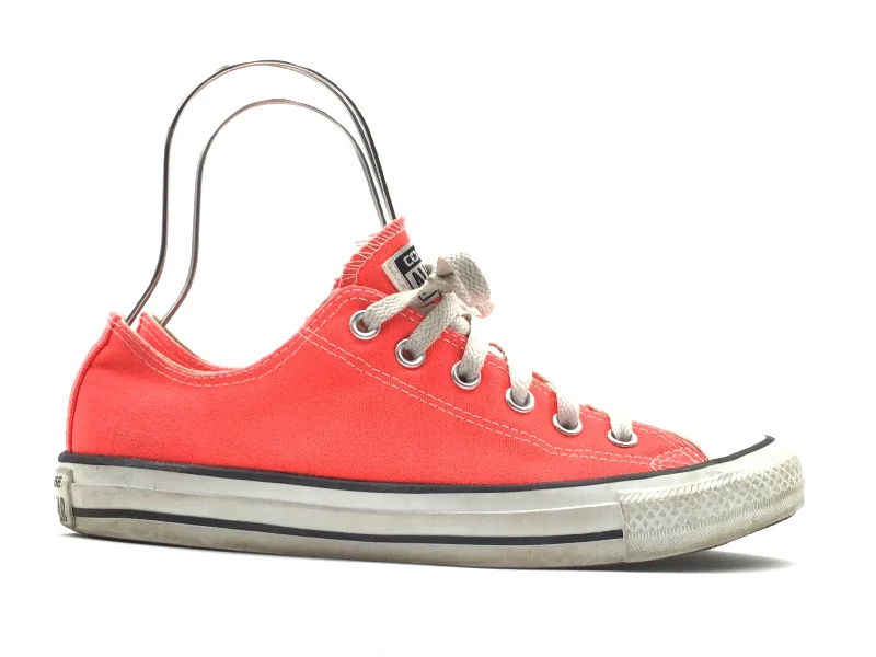 Shoes Sneakers By Converse In Orange, Size: 8.5