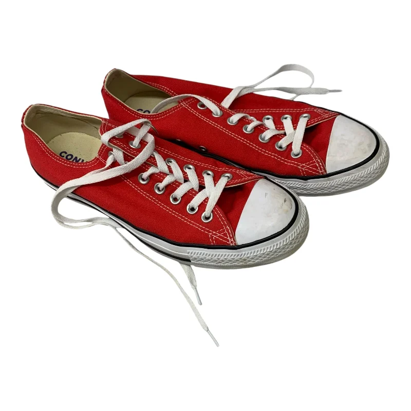 Shoes Sneakers By Converse In Red, Size: 11.5