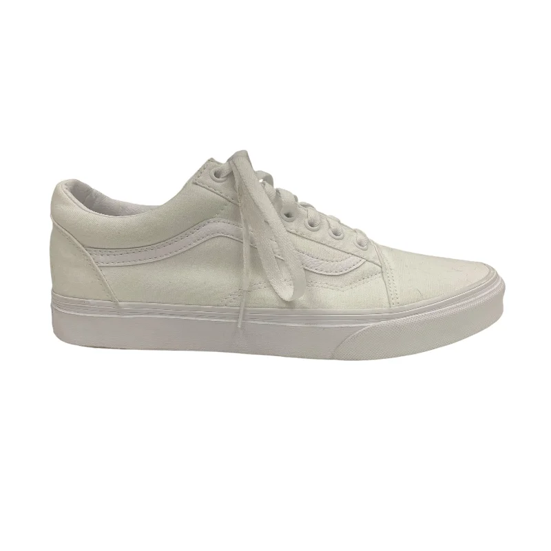 Shoes Sneakers By Vans In White, Size:10.5