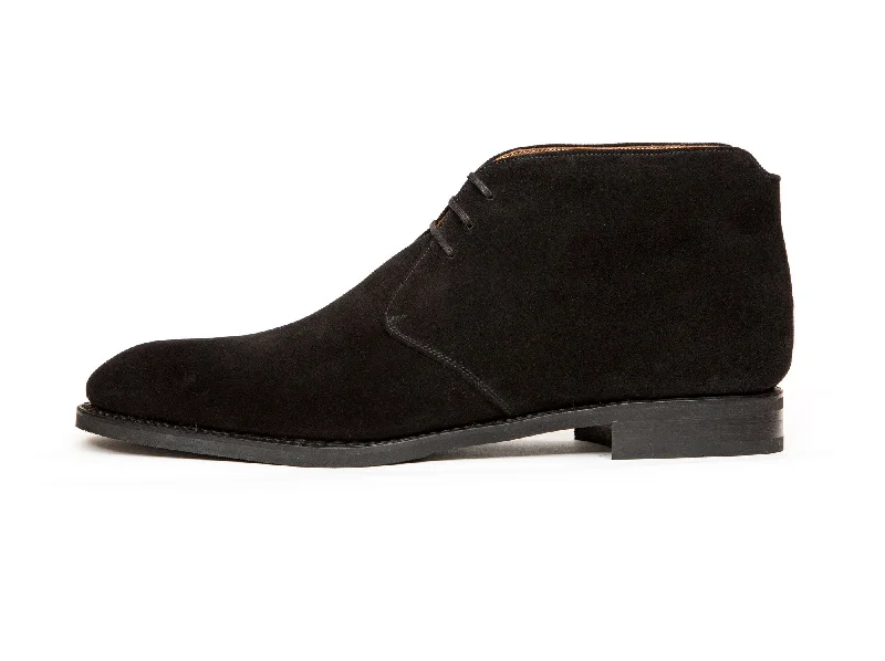 Ballard - MTO - Black Suede - NGT Last - Single Leather Sole