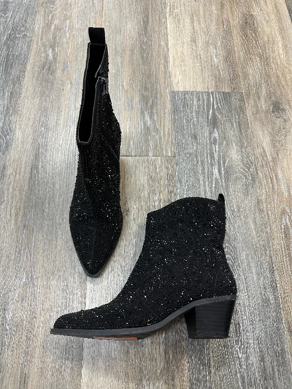 Boots Western By Jessica Simpson In Black, Size: 7